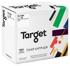 Картридж для лазерного принтера Target 724H, черный, совместимый