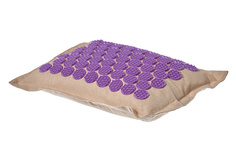 Подушка акупунктурная BRADEX НИРВАНА с наполнителем из гречневой лузги фиолетовый