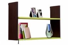 Полка навесная Матрица №1 Венге/Лайм