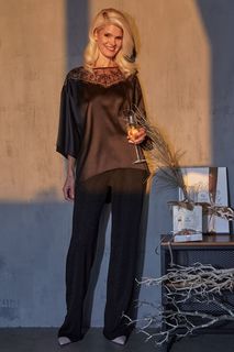 Туника женская Laete 60514 черная XS