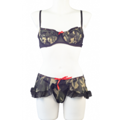 Военный игровой костюм Baci Lingerie Сексуальная Сержантка - 52-54 p