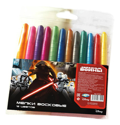 Восковые мелки Centrum Звездные войны 12 цветов