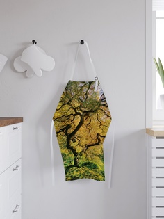 Фартук кухонный регулируемый "Вечное дерево", универсальный размер Joy Arty