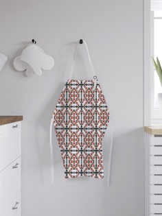 Фартук кухонный регулируемый "Этнический орнамент", универсальный размер Joy Arty