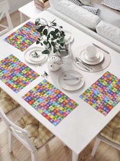 JoyArty Салфетки для сервировки «Пиратская палитра» (32х46 см, 4 шт.)