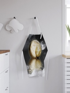 Фартук кухонный регулируемый "Солнце в море", универсальный размер Joy Arty