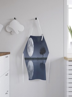 Фартук кухонный регулируемый "Таинственный пейзаж", универсальный размер Joy Arty