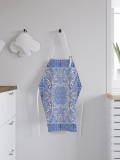 Фартук кухонный регулируемый "Мечтательные завитки", универсальный размер Joy Arty