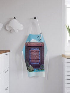 Фартук кухонный регулируемый "Каменнаяя таблица умножения", универсальный размер Joy Arty