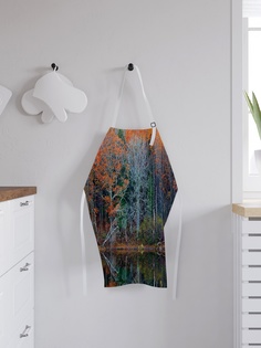 Фартук кухонный регулируемый "Зима скоро", универсальный размер Joy Arty