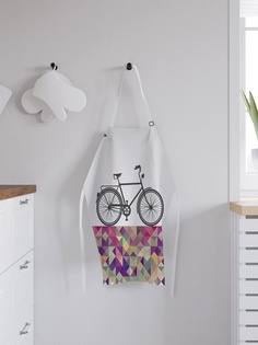 Фартук кухонный регулируемый "Пазловый путь", универсальный размер Joy Arty