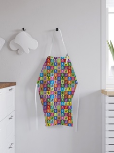 Фартук кухонный регулируемый "Пиратская палитра", универсальный размер Joy Arty