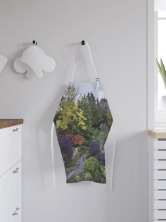 Фартук кухонный регулируемый "Осенняя тишина", универсальный размер Joy Arty