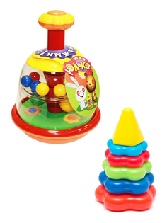 Набор развивающий Биплант Юла "Юлька" + Пирамида 15037+40-0046