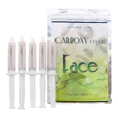 Карбокситерапия для лица и шеи набор Carboxy CO2 gel mask (6 масок и 5 туб с гелем)