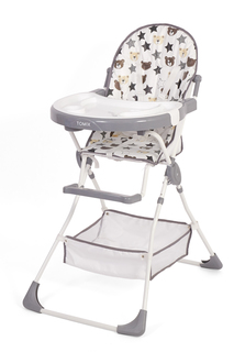 Стульчик для кормления Tomix Candy серый BC-252/Teddy