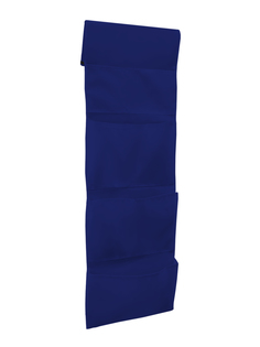 Кармашек в шкафчик для детского садика sfer.tex 25х82 см синий