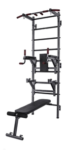 Шведская стенка с турником, брусьями и скамьей Osimetria-1