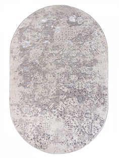 Ковер AMBIANCE 4212A овал серый 1,8х1,2м. Sofia Rugs