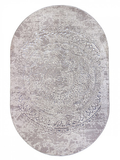 Ковер AMBIANCE 4338A овал серый 3х2м. Sofia Rugs