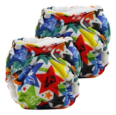 Многоразовые подгузники 2-7 кг, Dragons Fly Kanga Care 2 шт.