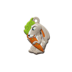 МАША И МЕДВЕДЬ Подвеска на Сумку, Рюкзак, Телефон. ЗАЯЦ 4,5 см