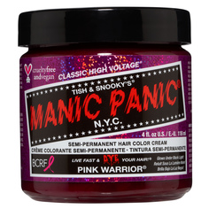 MANIC PANIC Классическая розовая краска для волос Pink Warrior