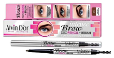 Карандаш для бровей Alvin Dor Intense Brow, Light Brown