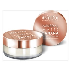 Пудра для лица Alvin D`or, Mineral Banana Matte