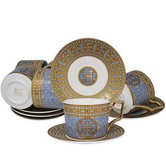 Чайный сервиз Lenardi 270мл на 6 персон 244-004