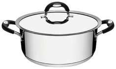 Кастрюля Tramontina DUO SILICONE 62483 Серебристый, черный