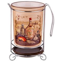 Подставка под кухонные приборы AGNESS, Сицилия, 10,5*10,5*16 см