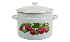 Кастрюля КМК Белый 8,0л