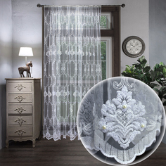 Штора, Amore Mio, 924982-w, 3х2,7х1м, белый