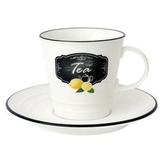 Пара чайная Kitchen basic 300мл 5634-300-J020 Коралл