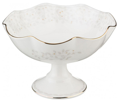 Конфетница на ножке Вивьен Lefard 264-514 Белый