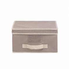 Короб для хранения "Вельвет", Д300 Ш300 В170, серый, AH-06 Handy Home