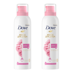 Мусс для душа Dove с маслом Розы