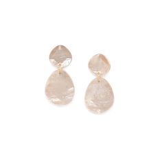 Серьги из бижутерного сплава с ракушкой Nature Bijoux NB21.1-12-75408