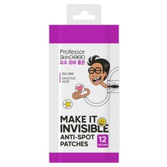 Professor SkinGOOD Патчи Профессор против прыщей Make It Invisible Anti-Spot Patches 12шт