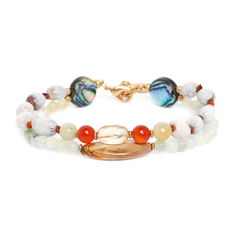 Браслет из бижутерного сплава с яшмой р.21 Nature Bijoux NB20.2-13-33000