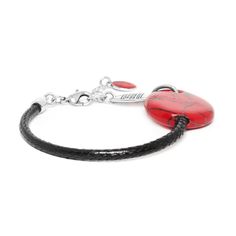 Браслет из бижутерного сплава/текстиля со смолой р.19,5 Nature Bijoux NB21.1-13-33480