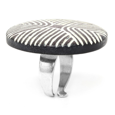 Кольцо из бижутерного сплава с деревом Nature Bijoux NB20.2-19-23865