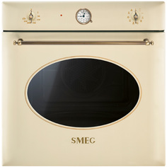 Встраиваемый электрический духовой шкаф Smeg SF855PO Beige