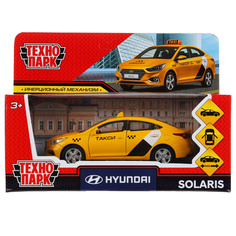 Машинка игрушечная Технопарк метал. инерц. Hyundai Solaris,Такси,12 см