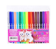 Фломастеры "Мои любимцы", 12 цветов Hatber