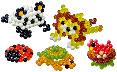 Набор для творчества Aquabeads Зверюшки в 3D из бусин 79218