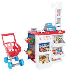 Набор игровой Zhorya Магазинчик ZYB-B1693-3 с тележкой и продуктами