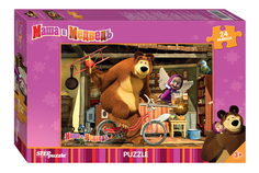 Пазл Step Puzzle маша и медведь 24 деталей