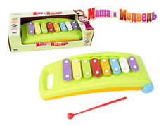 Ксилофон игрушечный Затейники Металлофон Маша и Медведь